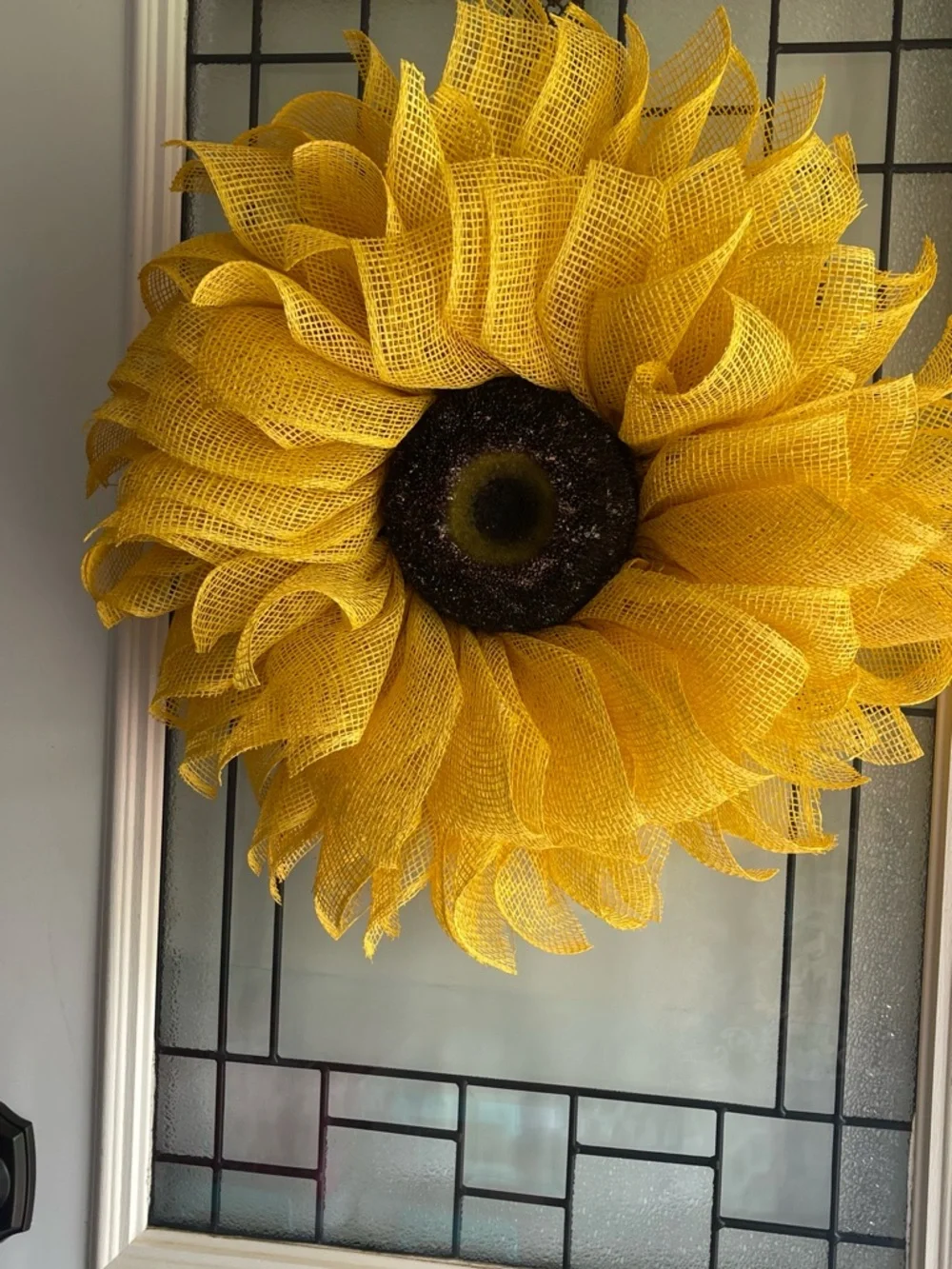 *NWT Sunflower Spring Theme Front Door Wreath